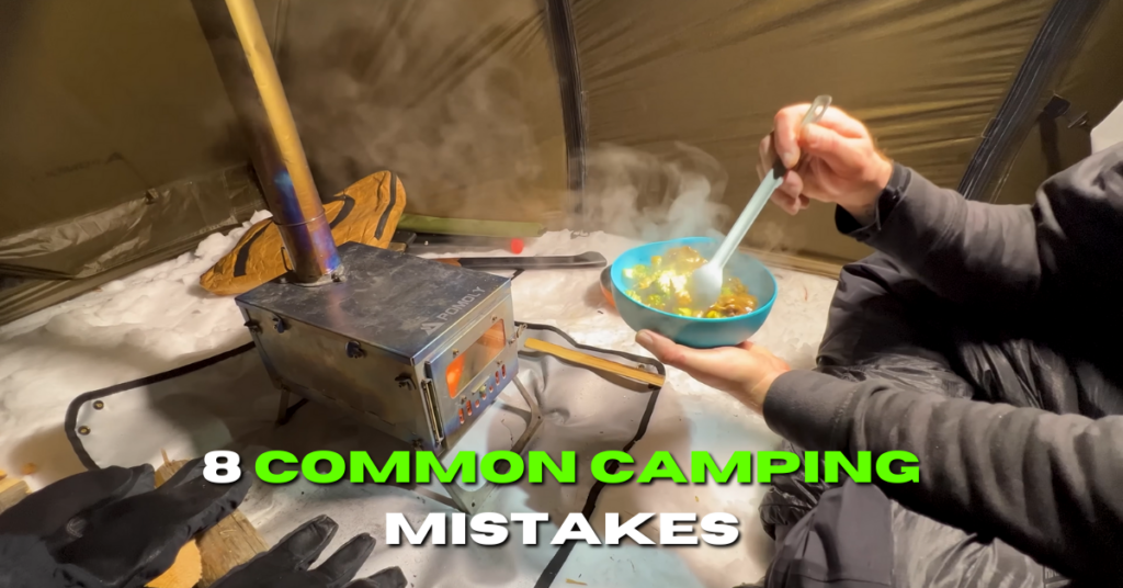 common camping mistake