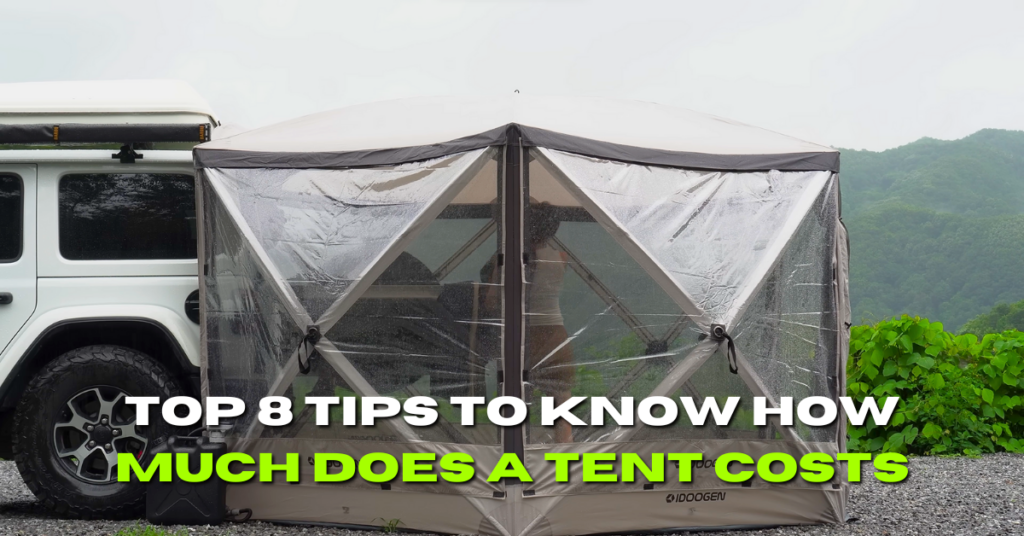 How Much Does a Tent Cost