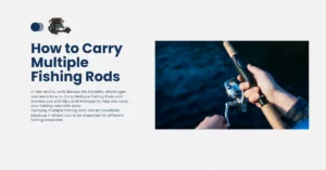 How to Carry Multiple Fishing Rods